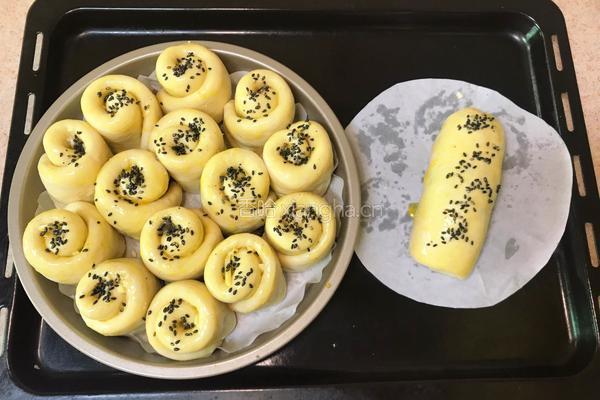 云腿芝士花包的做法图解17
