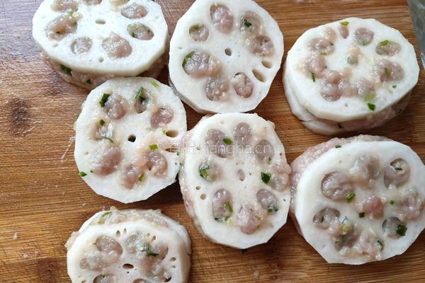 藕夹饼的做法图解5