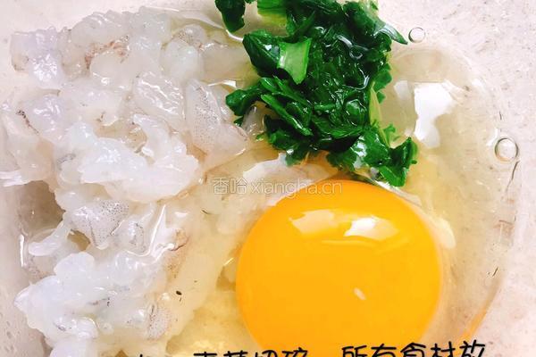 鲜虾蛋饼的做法图解3