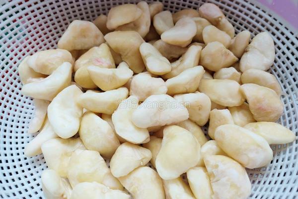 小炒菱肉的做法图解1