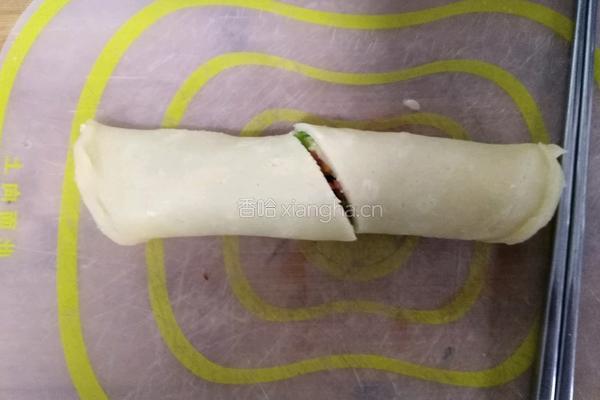 蔬菜卷饼的做法图解8