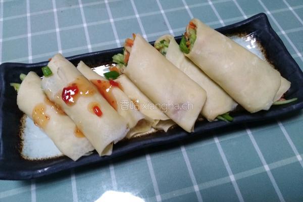 蔬菜卷饼的做法图解11