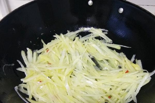 炒土豆丝的做法图解4