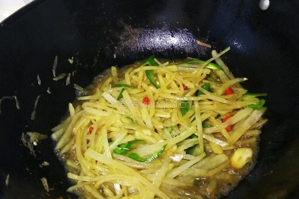 炒土豆丝的做法图解5