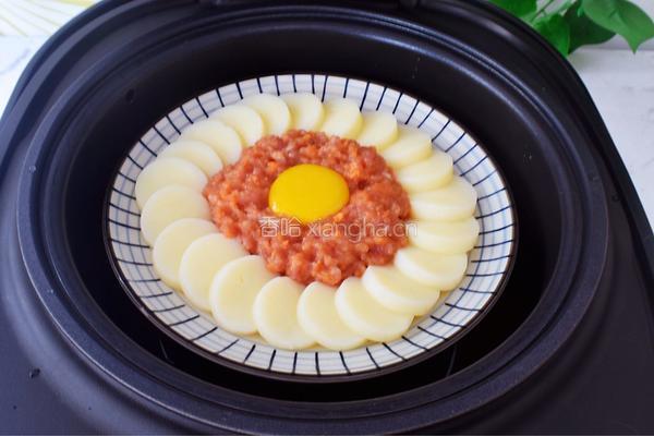 玉子豆腐蒸肉的做法图解9