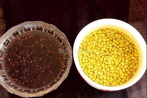 紫米绿豆芝麻球的做法图解2