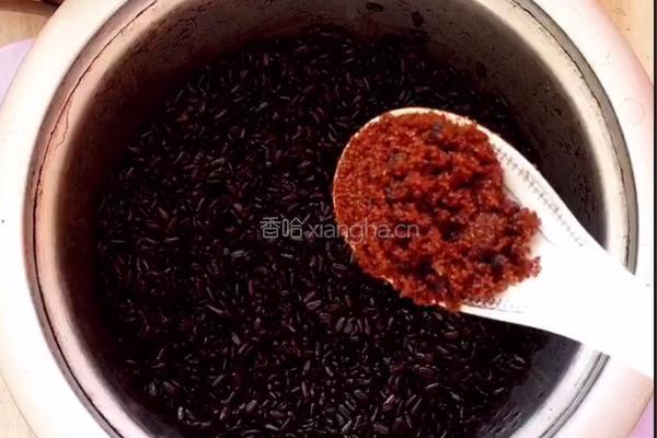 紫米绿豆芝麻球的做法图解5