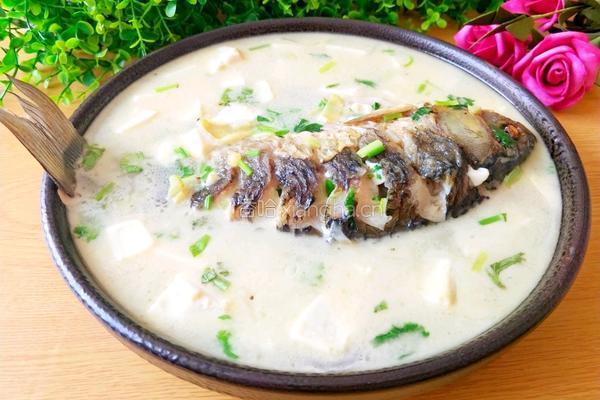 鲫鱼豆腐汤的做法图解1