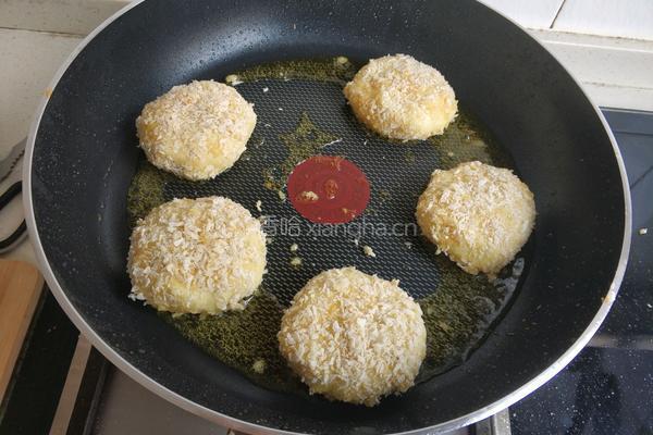 香蕉红薯饼的做法图解12