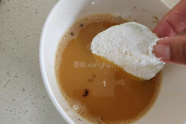 香煎椒盐角瓜饼的做法图解6