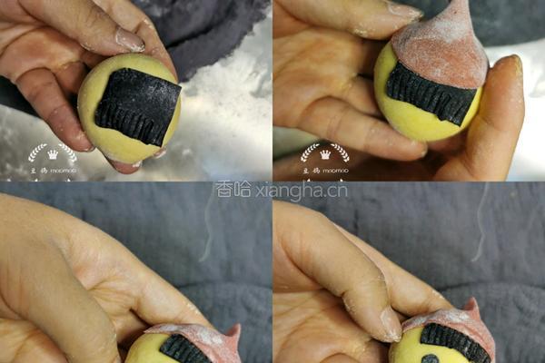 萌妹子豆沙包的做法图解11