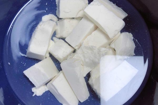 日式抹茶豆腐布丁的做法图解3