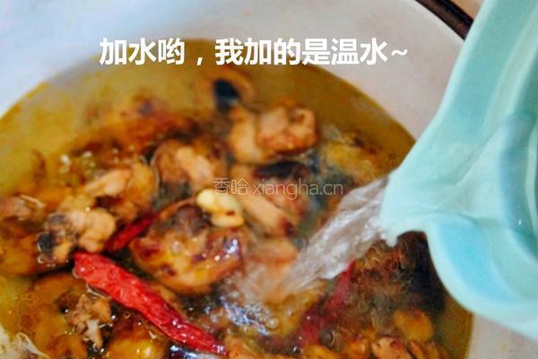 黄焖鸡的做法图解4