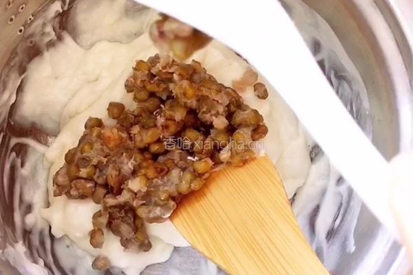紫米绿豆酸奶糕的做法图解5