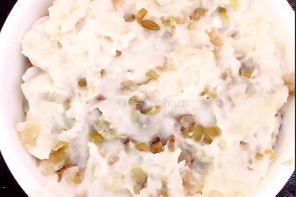 绿豆酸奶脏脏扣的做法图解4