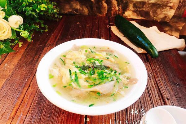 黄瓜蘑菇汤的做法图解15