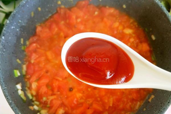 茄汁菌菇疙瘩汤的做法图解9
