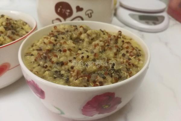 三色藜麦小米红枣粥的做法图解6