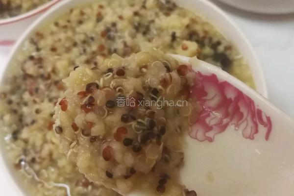 三色藜麦小米红枣粥的做法图解7