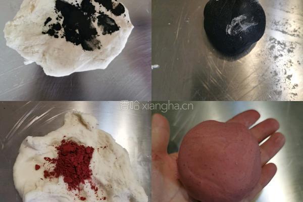 小猪佩奇芸豆包的做法图解4