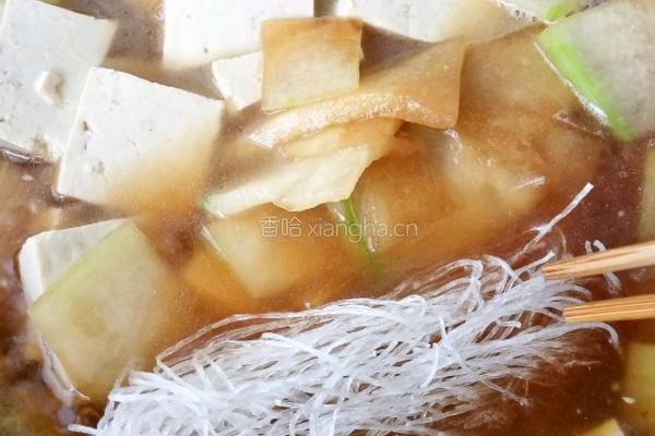冬瓜豆腐汤的做法图解9