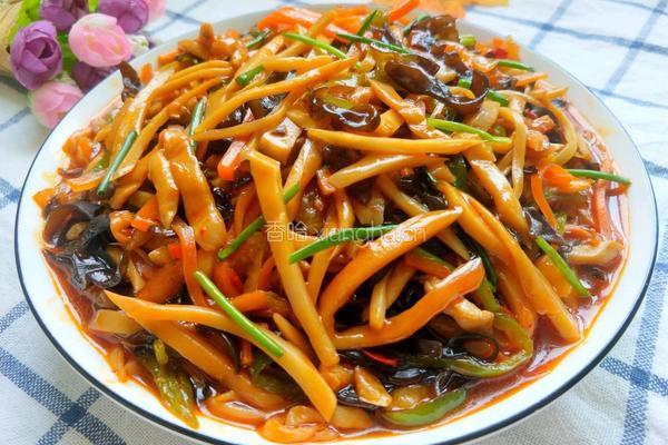 鱼香杏鲍菇的做法图解1