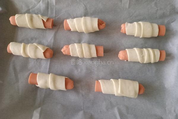 沙拉芝士火腿卷的做法图解6