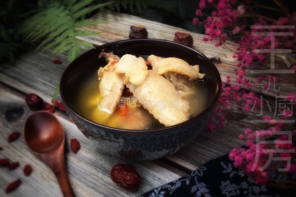 花旗参炖鸡的做法图解10