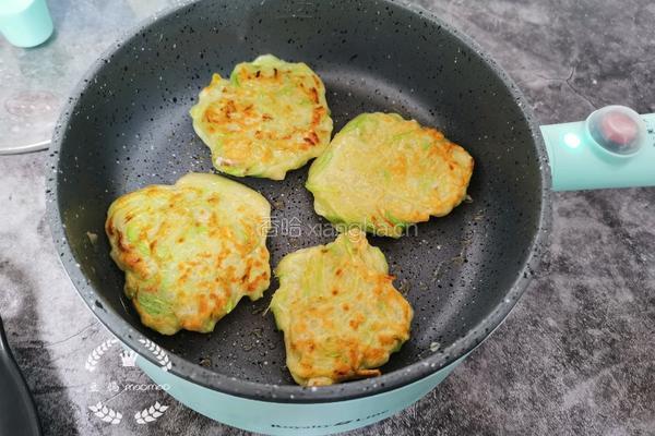 西葫芦软饼的做法图解16