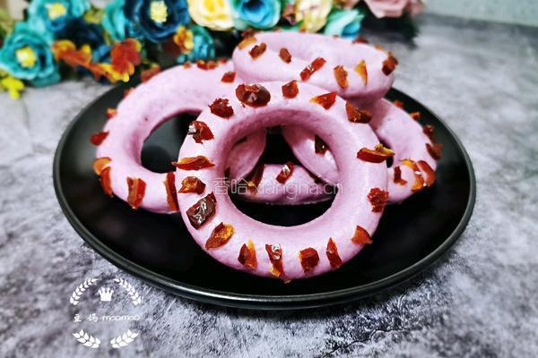 紫薯红枣甜甜圈的做法图解12