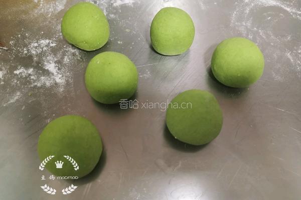 青苹果白芸豆包子的做法图解2