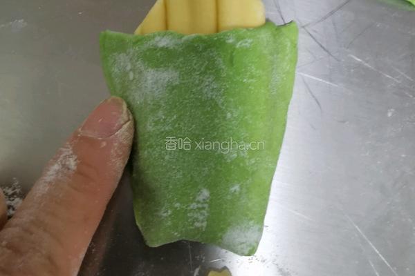 菠菜南瓜薯条馒头的做法图解7