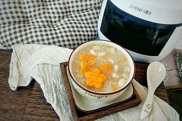 红薯糯米花生粥的做法图解9
