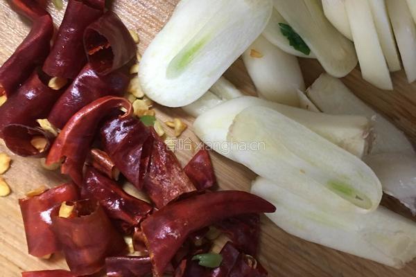 尖椒油菜的做法图解4
