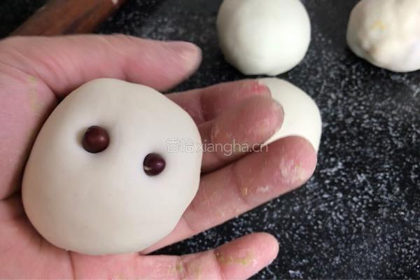 头上长草的小团子馒头的做法图解6