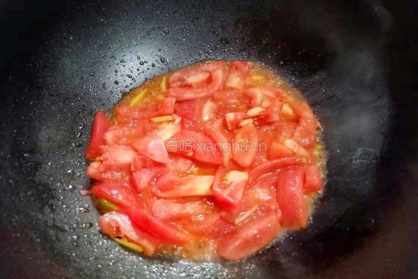番茄菌菇豆腐汤的做法图解7