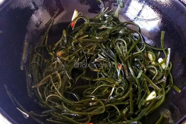 炒海带丝的做法图解5