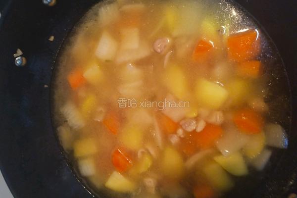 咖喱鸡肉的做法图解5