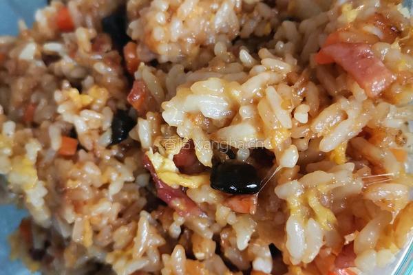芝士炒饭的做法图解5