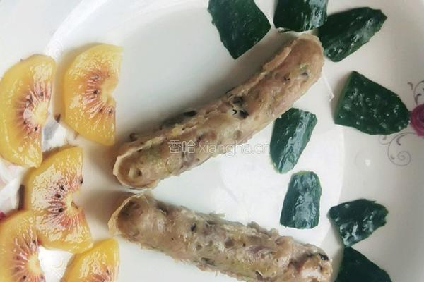 香菇猪肉儿童肠的做法图解9