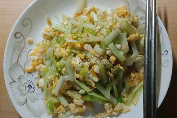 韭黄炒鸡蛋
