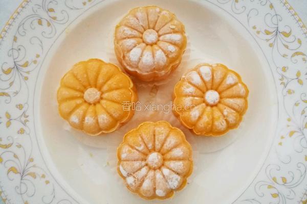 南瓜紫薯饼的做法图解11