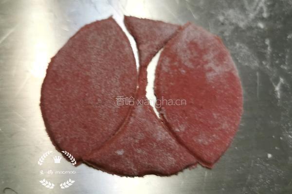 南瓜奶牛豆沙包的做法图解5