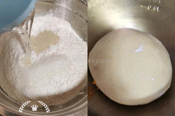 菠菜紫薯南瓜馒头的做法图解4