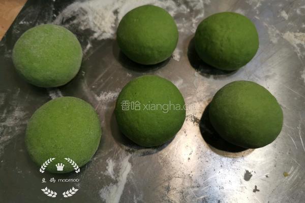菠菜紫薯彩虹馒头的做法图解9