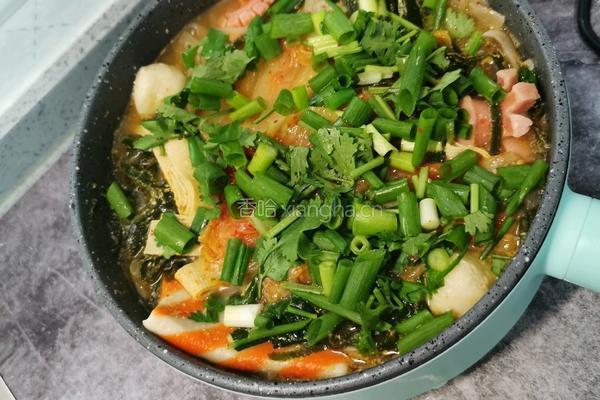 辣白菜芝士火锅的做法图解8
