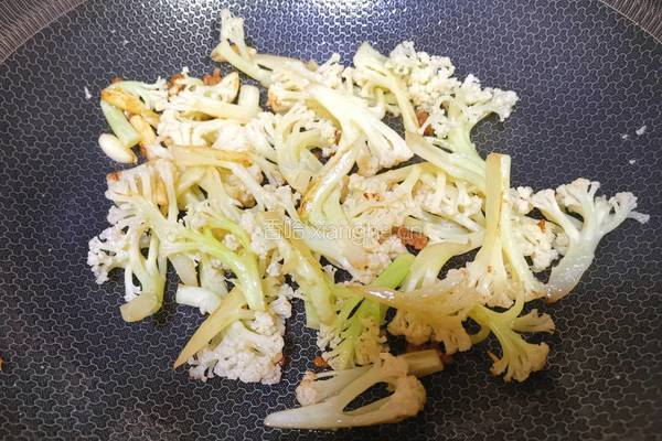 炒花菜的做法图解8