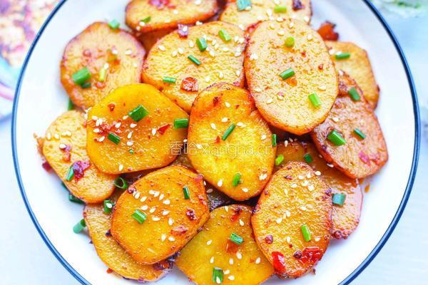 香煎土豆片的做法图解12