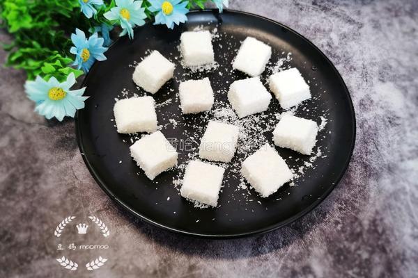 牛奶椰蓉小方的做法图解9