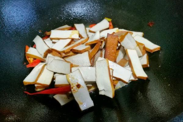 芹菜炒香干的做法图解6